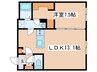RESIDENCE　SAPPORO　T9 1LDKの間取り