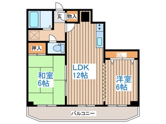 間取図 ハイツ南３条