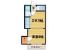 メゾンドシャルム 1DKの間取り