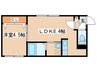 サクセス 1LDKの間取り