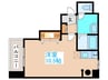 ル・クラ－ジュ 1Rの間取り