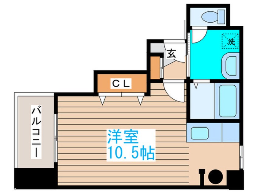 間取図 ル・クラ－ジュ