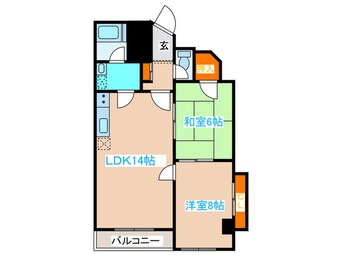 間取図 秀和南七条レジデンス(404)