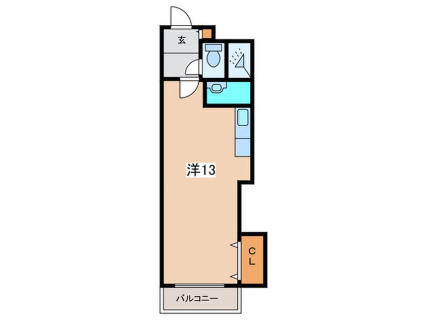 間取図 コ－ポラス巴里