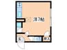 マンションうけな 1Rの間取り