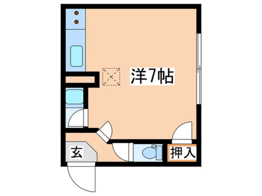 間取図 マンションうけな