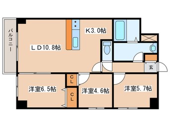 間取図 MODENA近代美術館