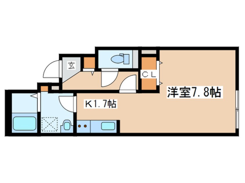 間取図 ファランドール幌平橋