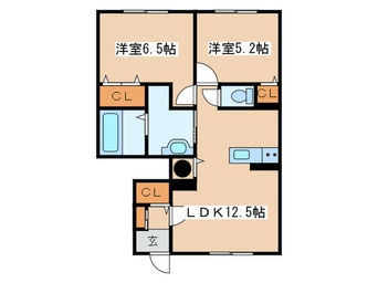 間取図 Ｎｏｒｄ ３－２