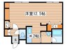 ＳＯＬＥＩＬ２．６ 1Kの間取り