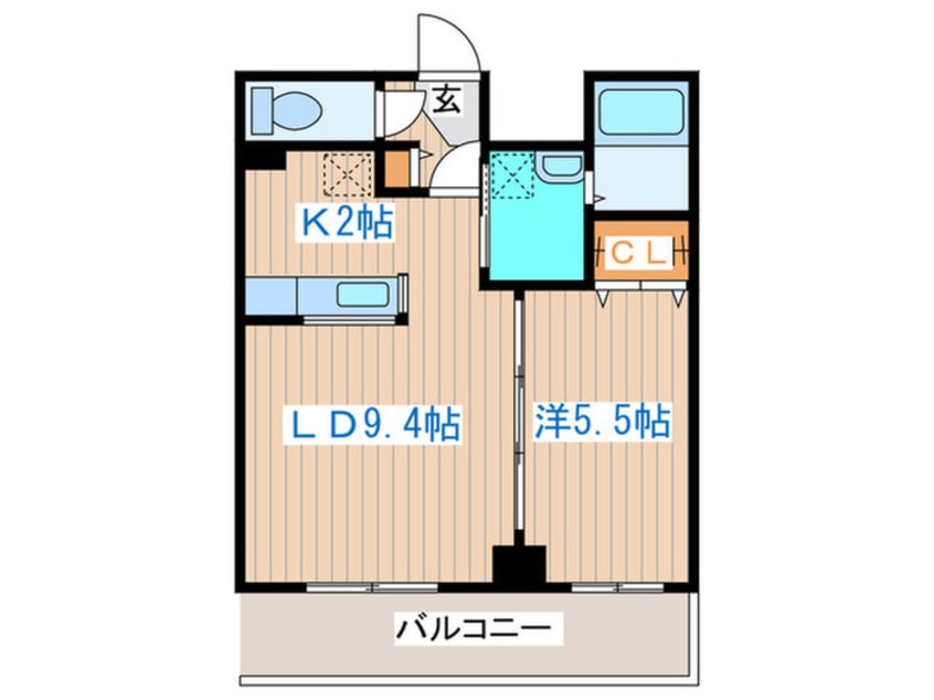 間取図 ローズガーデン南３条