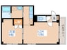 メゾンベ－ル５５ 1LDKの間取り