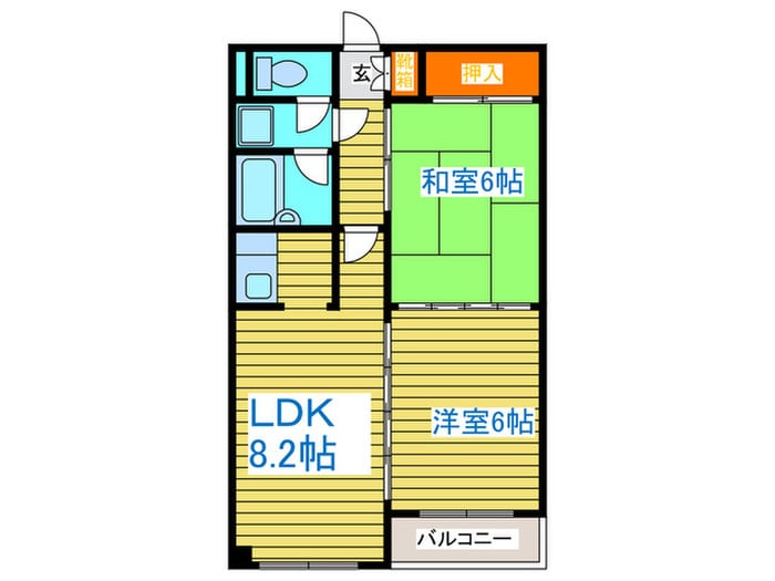 間取り図 サンクレストケイアイ