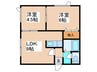 サンヒルズ５０ 2LDKの間取り