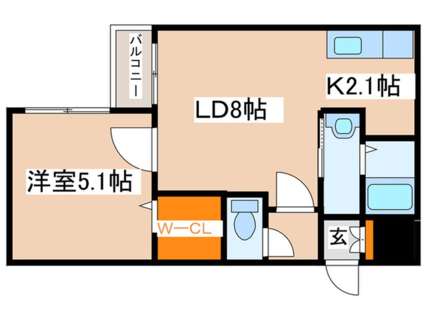 間取図 セルバテール南15条
