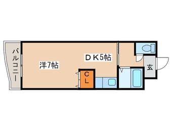 間取図 藤井ビル菊水Ⅱ