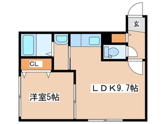 間取図 Ｂｅｎｄｉｃｉｏｎ南郷通