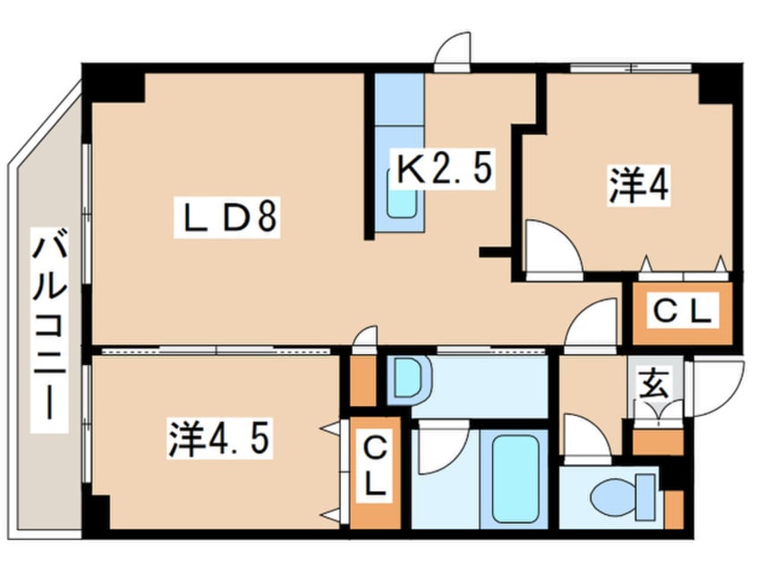 間取図 スカイコ－ト
