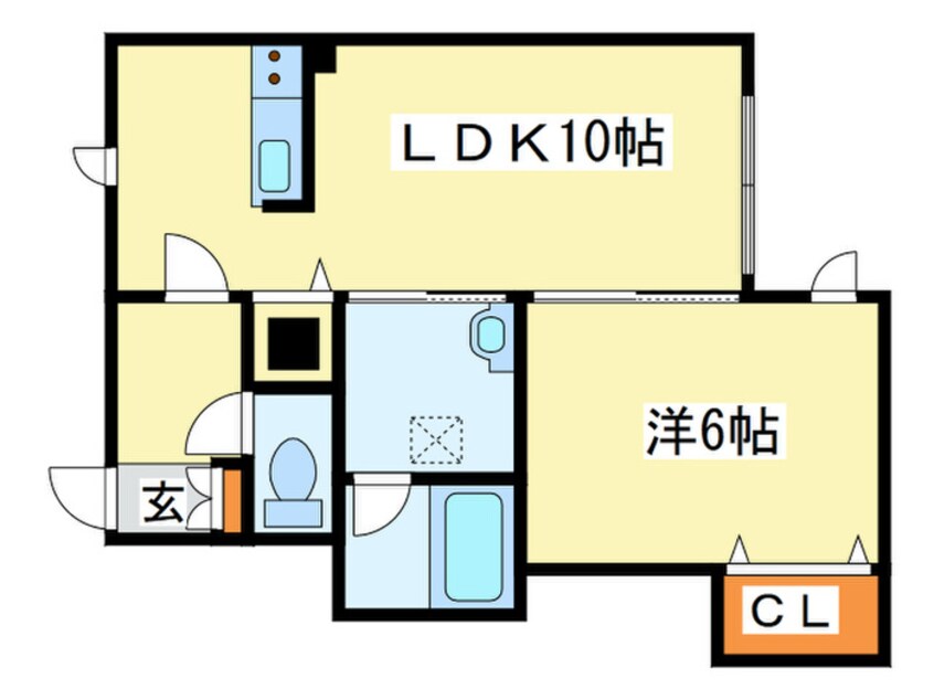 間取図 マイスター渋谷マンション