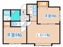 メゾンドゥーズの間取図