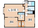 メゾンドゥーズの間取図