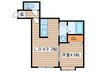 ノースカルム北３２条 1LDKの間取り