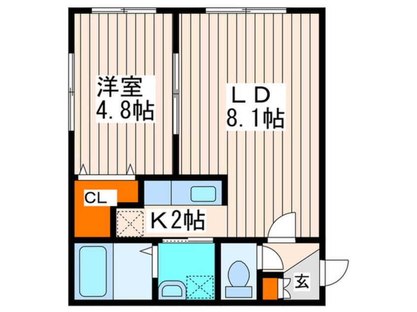 間取図 Grandee NS6