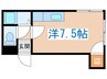 パ－クサイドシェリ－ 1Rの間取り