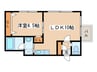 HGS North23 1LDKの間取り