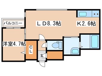 間取図 HGS North23