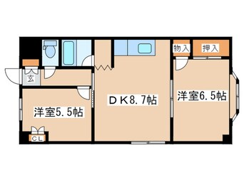 間取図 ツチダマンション