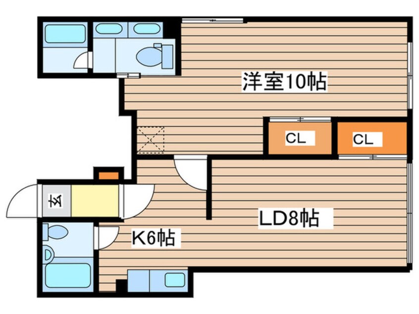 間取図 みどり荘