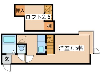 間取図 ツインハウスＢ棟