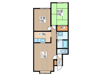 間取図 グランデュール西宮の沢