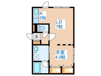 間取図 プライムシ－ン