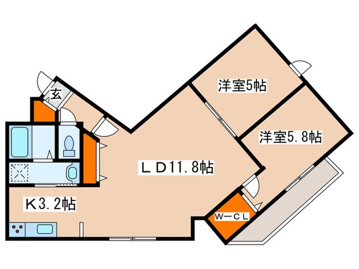 間取り図 ブランシャール宮の森