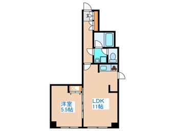間取図 ＰＲＥＳＥＮＣＥ大通１５