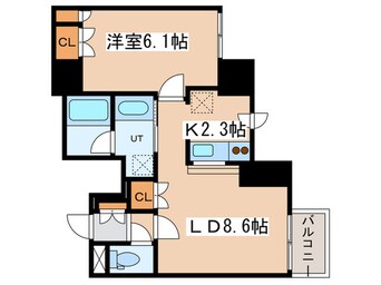 間取図 グランカーサ裏参道