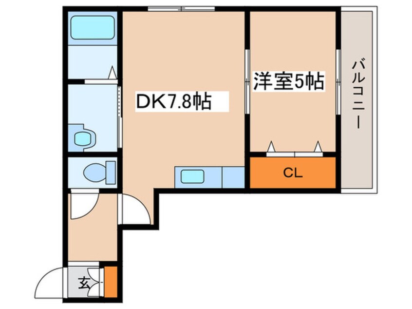 間取図 パレスニーノ美園 Ａ棟