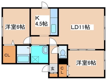 間取図 メゾン梅本