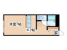 ｴｸｾﾚﾝﾄﾊｳｽ中島公園165 1Kの間取り