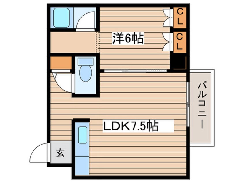 間取図 クレスト１８