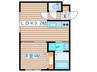 ソレイユ５２２ 1LDKの間取り