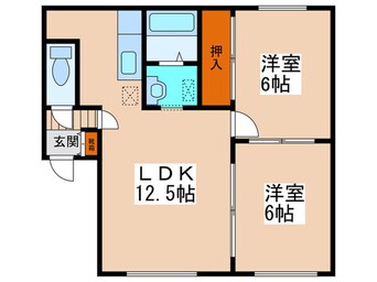 間取図 リンデン２７