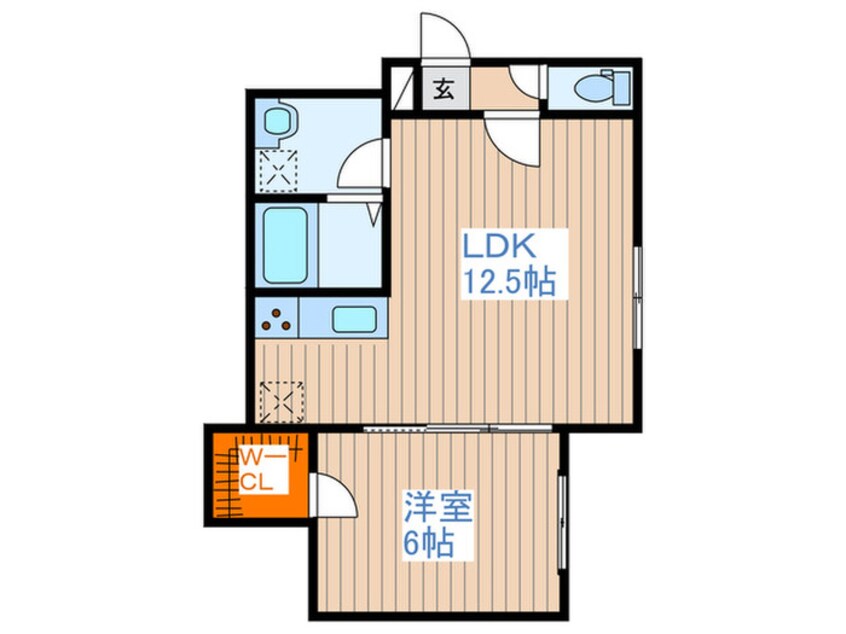 間取図 サンシャイン平岸