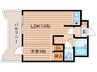 札幌ビオス館 1DKの間取り