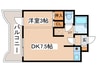 札幌ビオス館 1DKの間取り