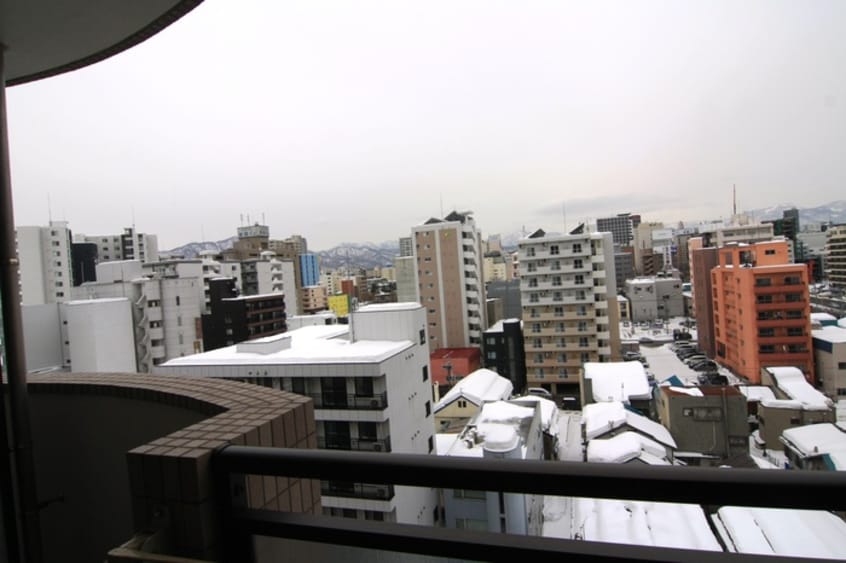 室内からの展望 札幌ビオス館