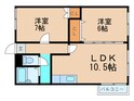 プリンスプラザ山鼻の間取図
