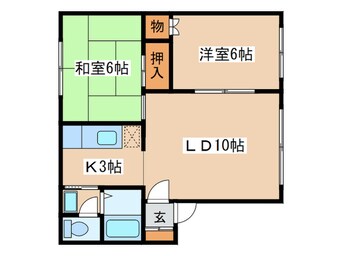 間取図 ノースハーベスト